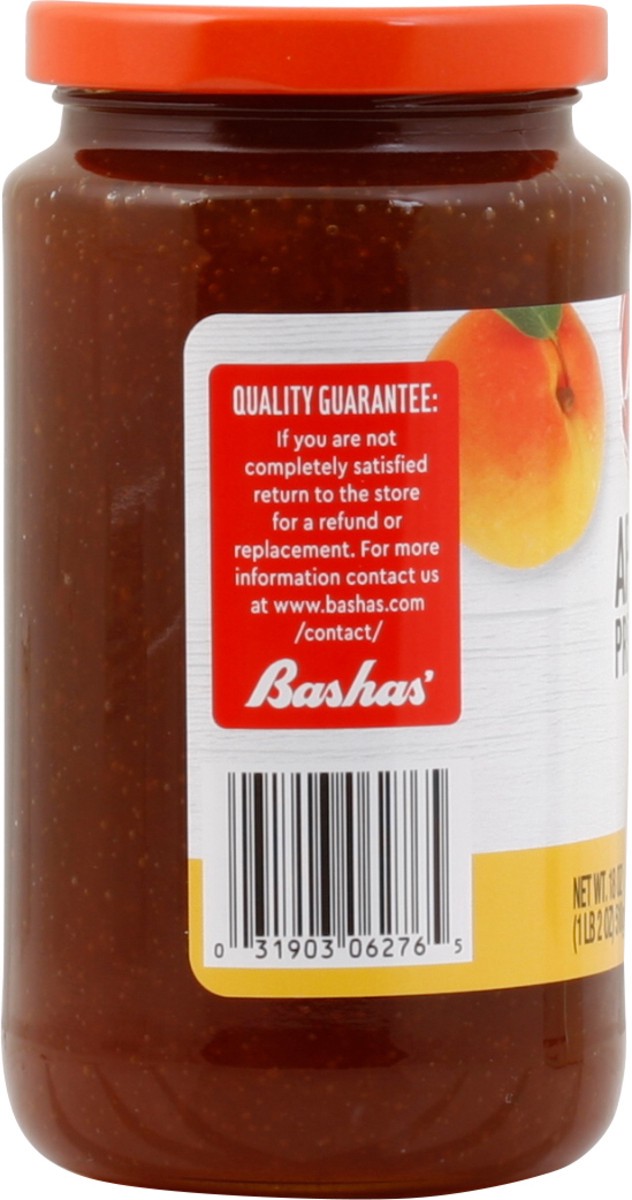 slide 7 of 14, Bashas Apricot Prsrvs, 18 oz