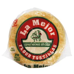 La Mejor 6" Flour Tortillas