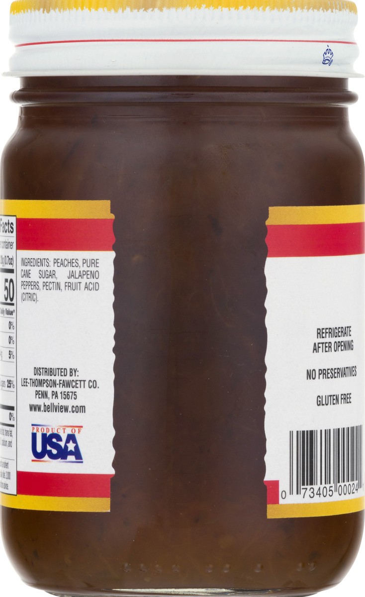 slide 8 of 13, Bell-View Taste the Fruit 1st Hot Pepper Peach Preserves 16 oz, 16 oz