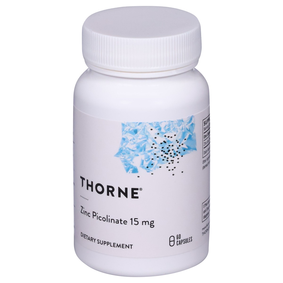 slide 9 of 9, Thorne Zinc Picolinate 15Mg, 60 ct