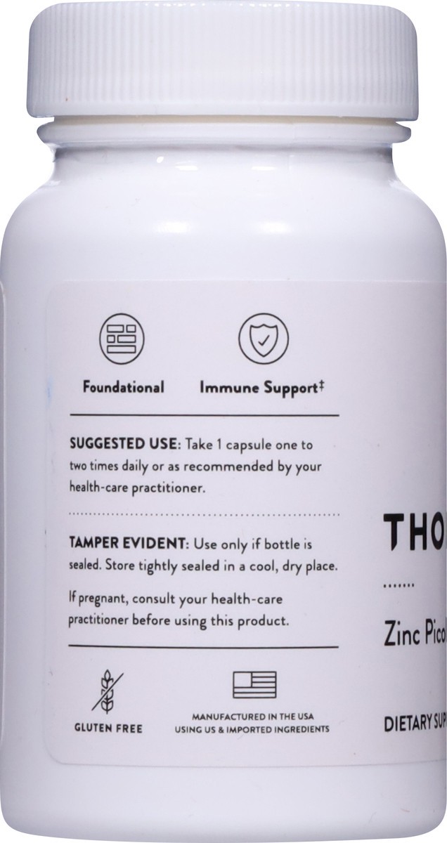 slide 5 of 9, Thorne Zinc Picolinate 15Mg, 60 ct