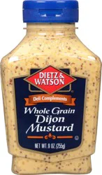 Dietz & Watson Deli Complements Whole Grain Dijon Mustard 9 oz