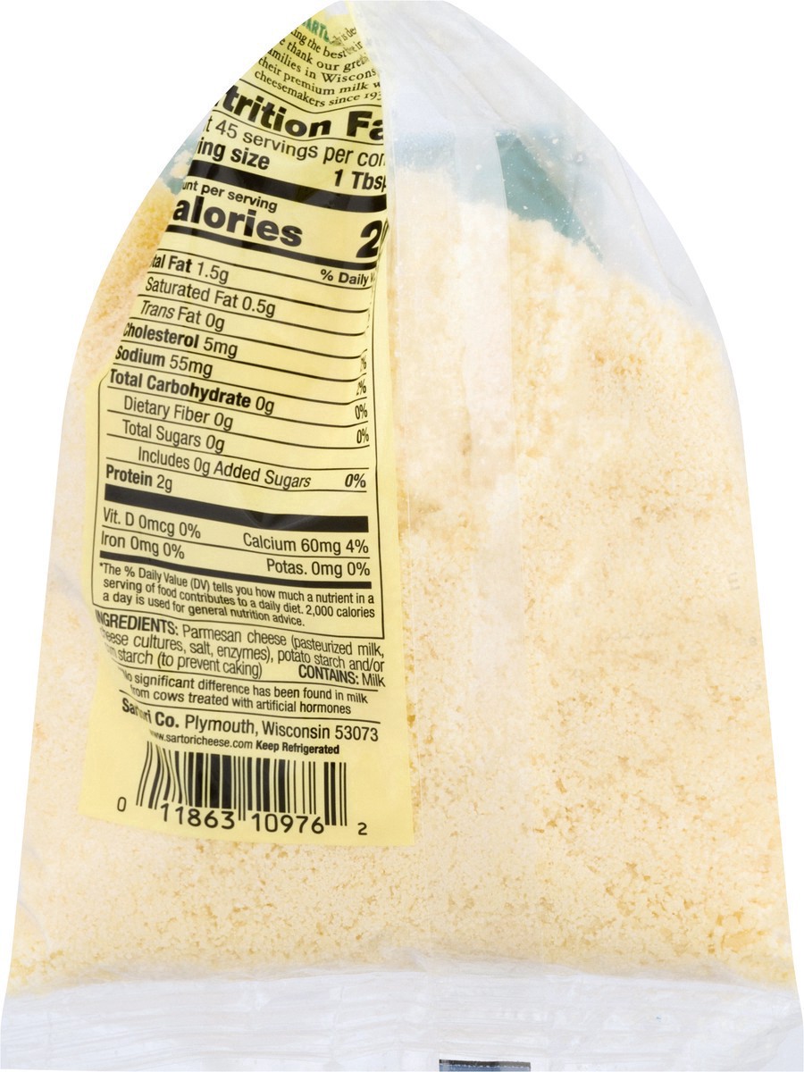 slide 4 of 4, Sartori Grated Cheese, Parmesan Classic - 7 oz, 7 oz