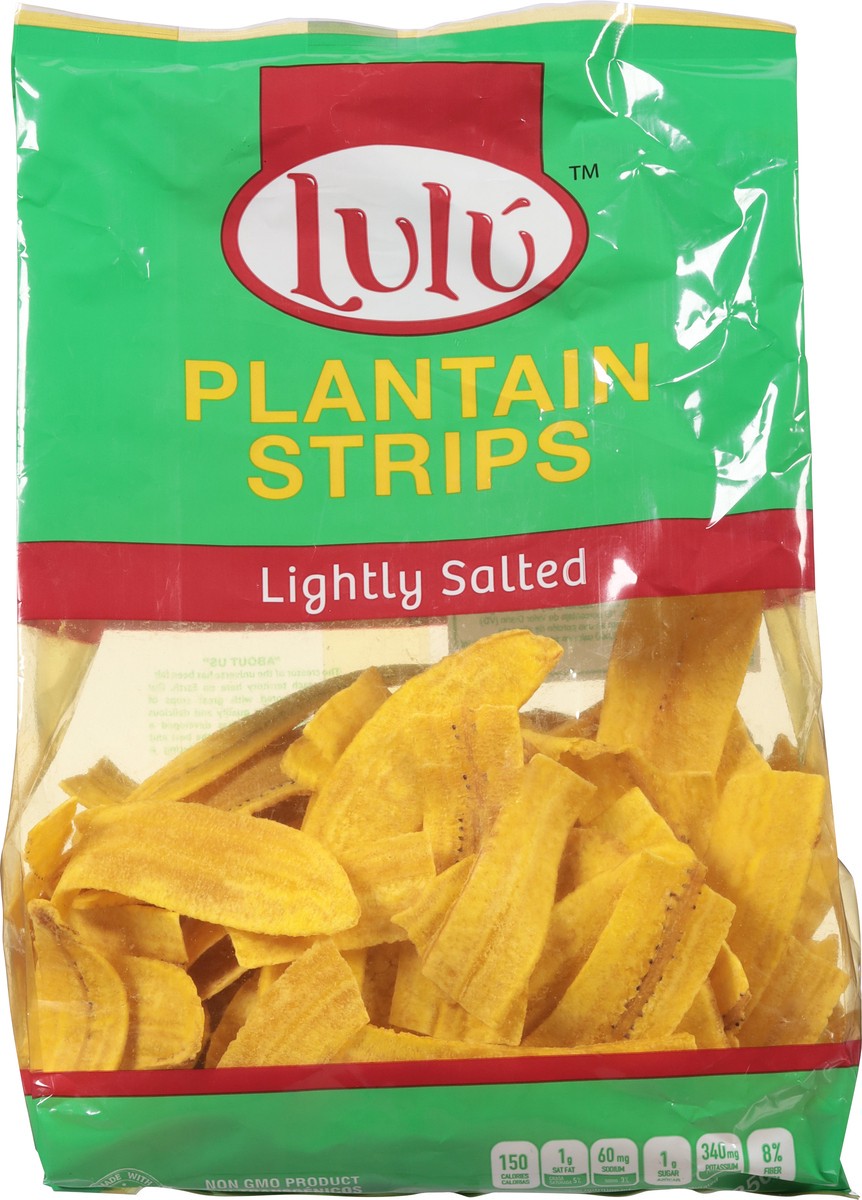 slide 10 of 11, Lulú Lightly Salted Plantains Strips 12.3 oz, 12.30 oz