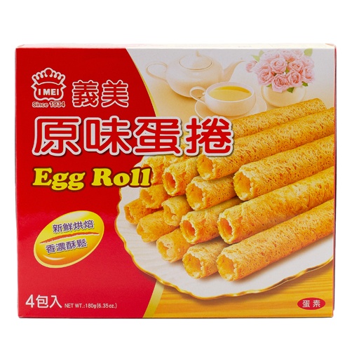slide 1 of 1, I Mei Egg Roll Butter Family Pack, 180 gram