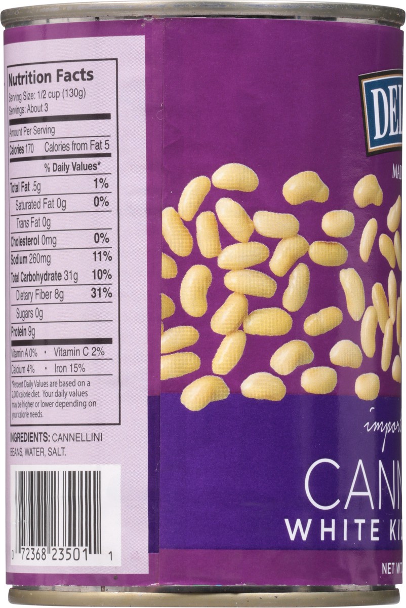 slide 5 of 13, DeLallo Imported Cannellini Beans, 14 oz