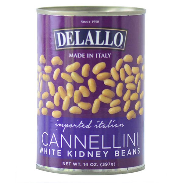 slide 1 of 13, DeLallo Imported Cannellini Beans, 14 oz