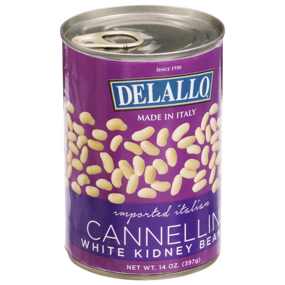 slide 9 of 13, DeLallo Imported Cannellini Beans, 14 oz