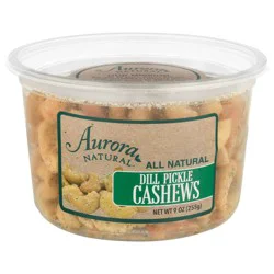 Aurora Natural Dill Pickle Cashews 9 oz