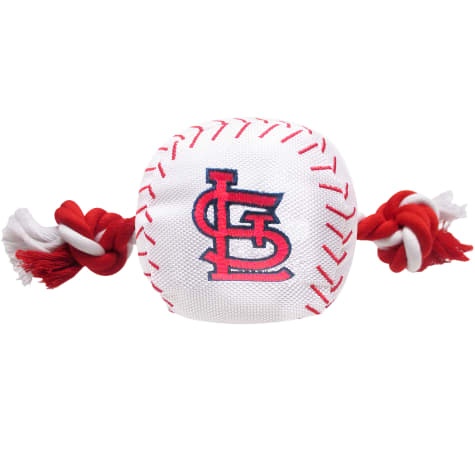 slide 1 of 1, Pets First St. Louis Cardinals Baseball Toy - Medium, 1 ct