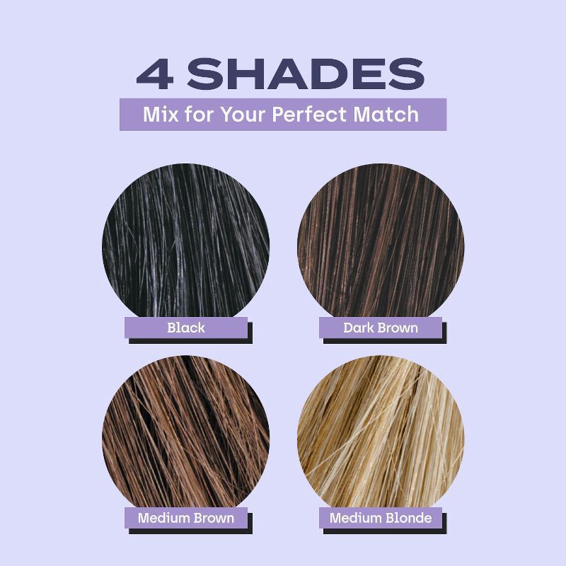 slide 8 of 10, Toppik Hair Filler Med Brown 0.42 Oz, 0.42 oz