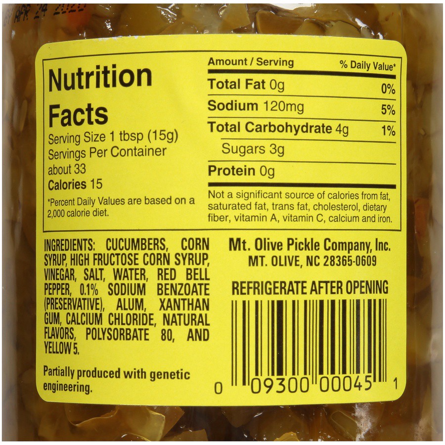 slide 6 of 6, Mt. Olive Sweet Salad Cubes, 16 oz