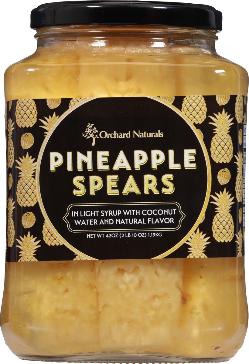 slide 6 of 13, Orchard Naturals Pineapple Spears - 42 Oz, 42 oz