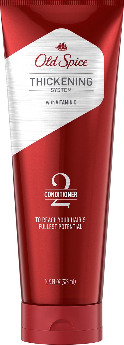 slide 1 of 9, Old Spice With Vitamin C Thickening System Conditioner 10.9 oz, 10.9 oz