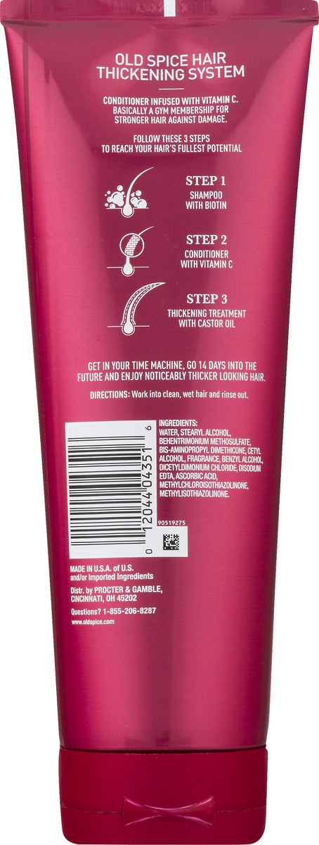 slide 3 of 9, Old Spice With Vitamin C Thickening System Conditioner 10.9 oz, 10.9 oz