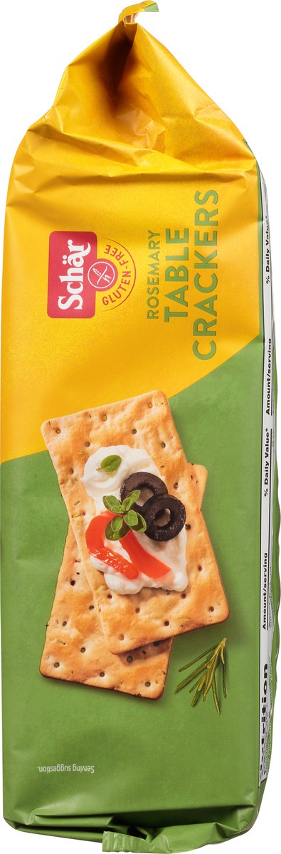 slide 9 of 9, Schär Gluten-Free Rosemary Table Crackers 6 - 1.2 oz Packages, 6 ct; 1.2 oz