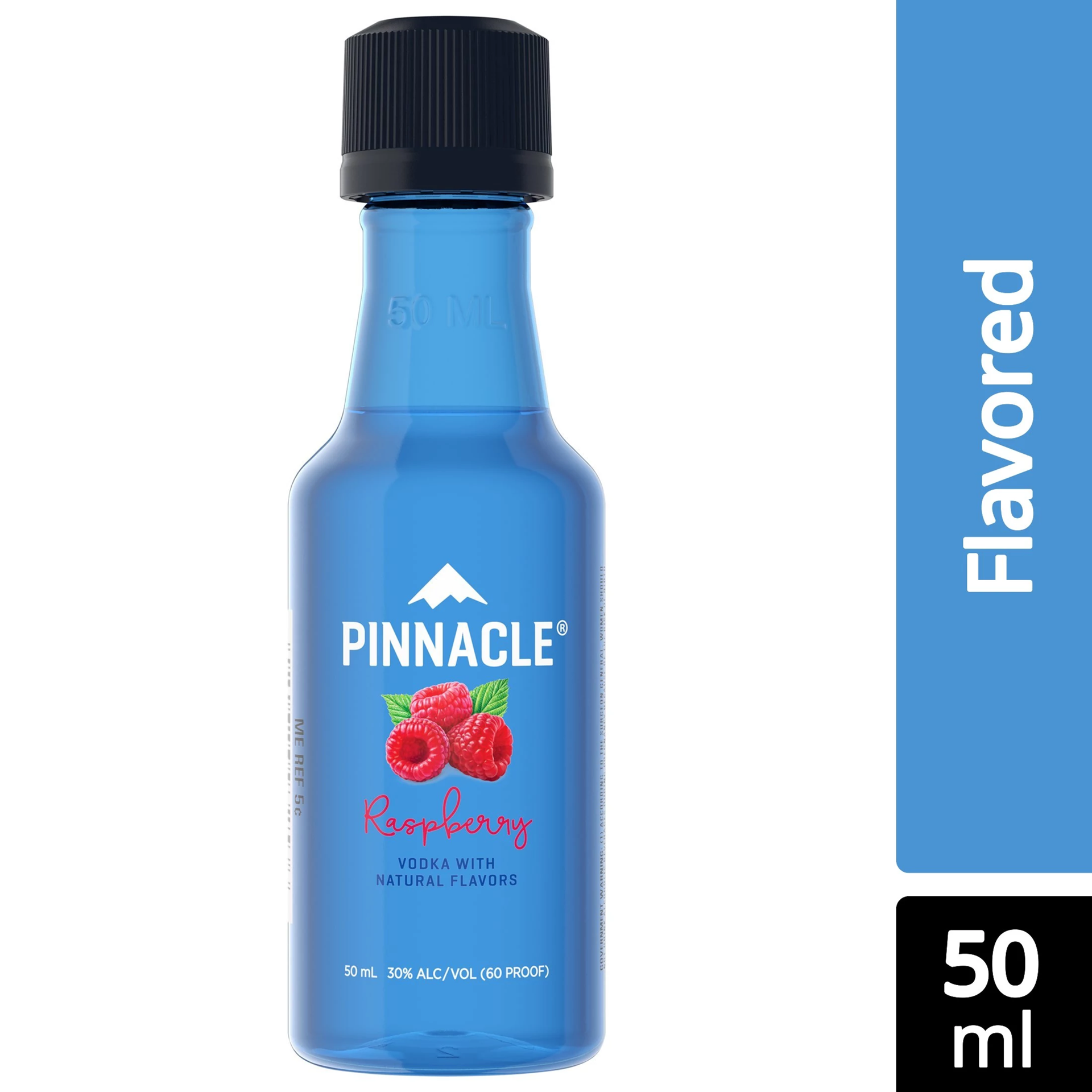 slide 1 of 4, Pinnacle Raspberry Flavored Vodka 50 ml, 50 ml