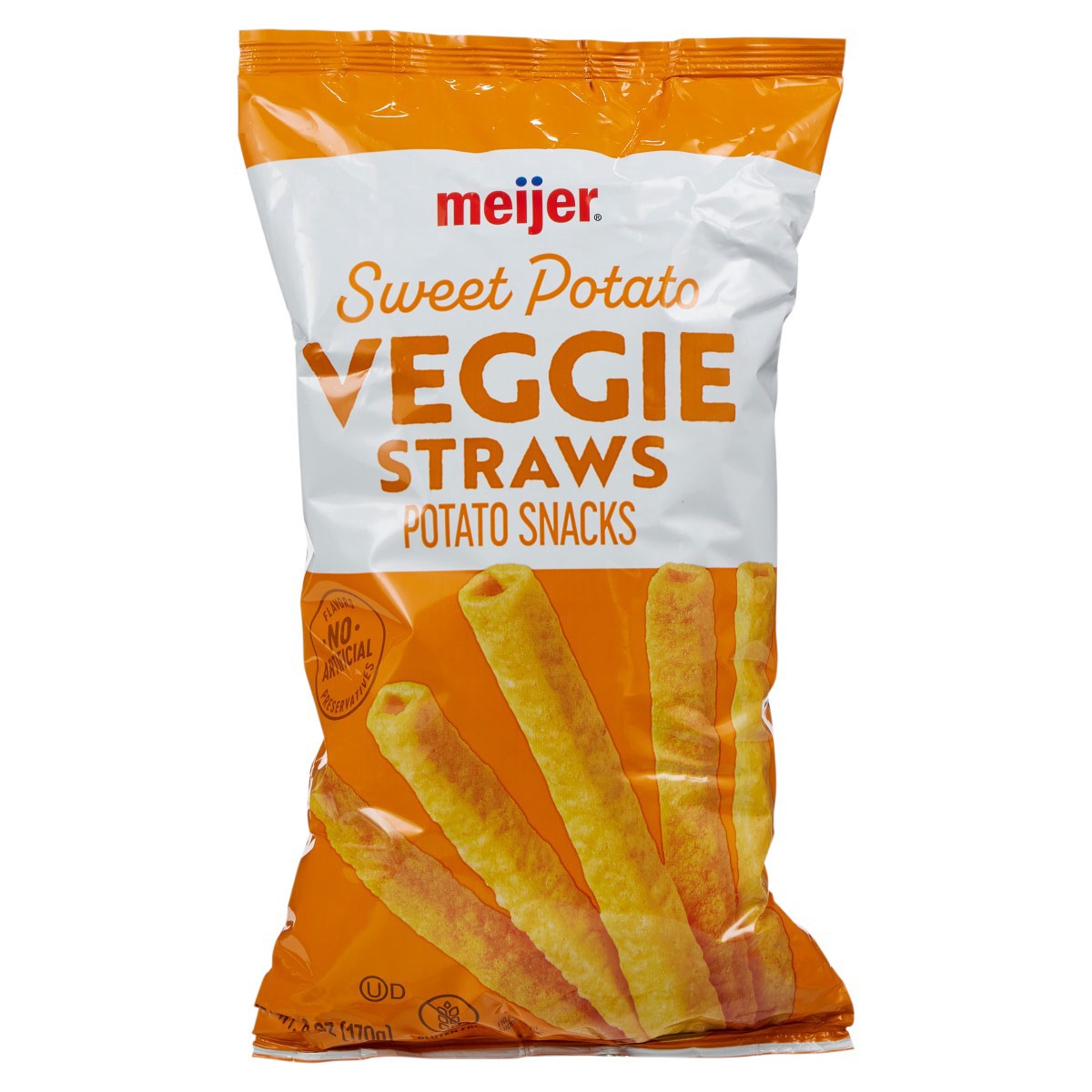 slide 1 of 9, Meijer Sweet Potato Veggie Straws, 6 oz