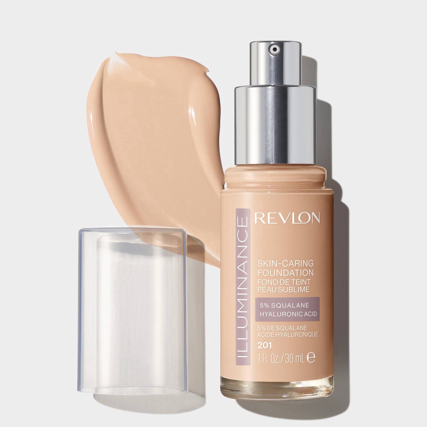 slide 4 of 10, Revlon Skin-Caring Illuminance 201 Foundation 1 fl oz, 1 fl oz