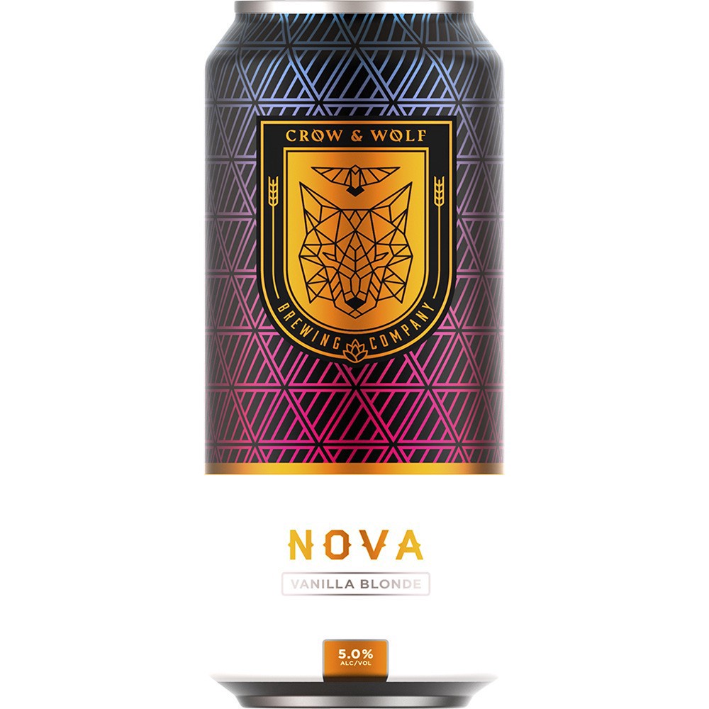 slide 1 of 1, Crow & Wolf Brewing Company Crow & Wolf Nova, 4 ct; 16 oz