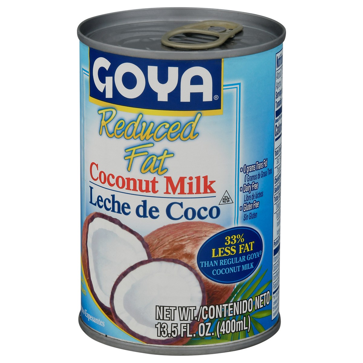 slide 8 of 9, Goya Reduced Fat Coconut Milk, 13.5 oz