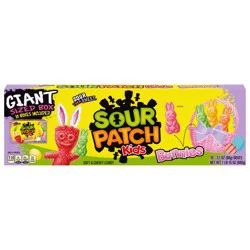 SOUR PATCH KIDS Bunnies Soft & Chewy Easter Candy, Giant Box, Includes 10 - 3.1 oz Boxes