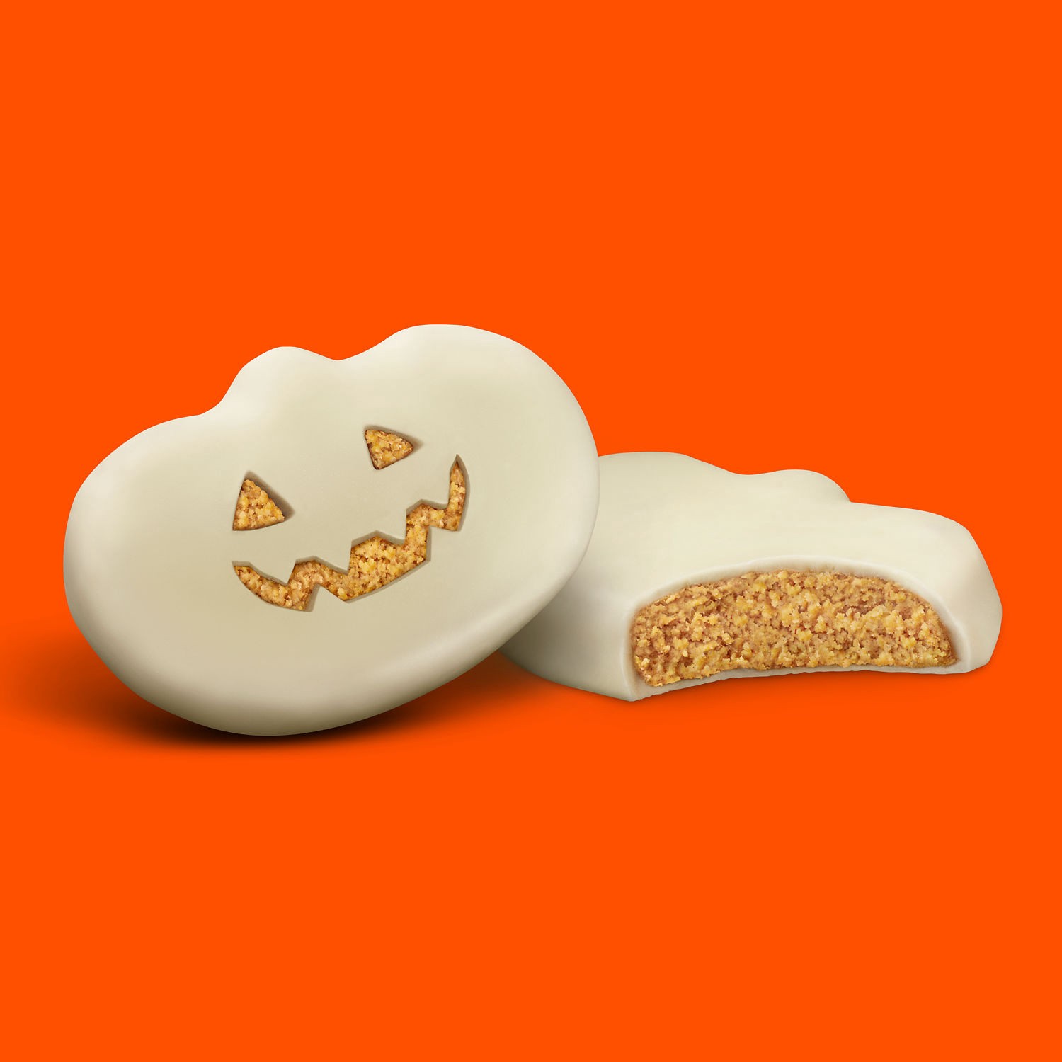 slide 5 of 8, Reese's White Pumpkins King Size White Creme & Peanut Butter Candy 2 ea, 2 ct