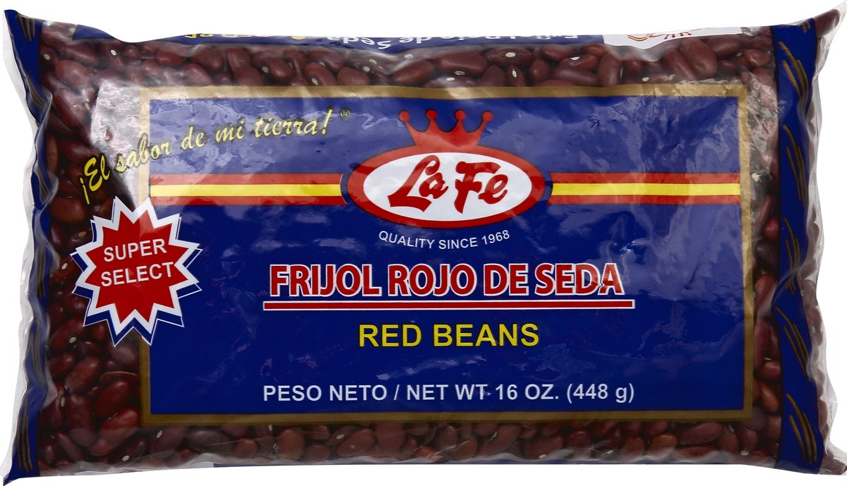 slide 1 of 1, La Fe Frijol Rojo, 16 oz