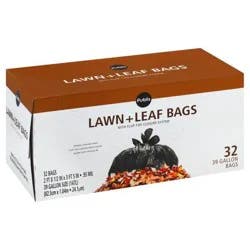 Publix Lawn & Leaf Bags, with Flap-Ties Closure System