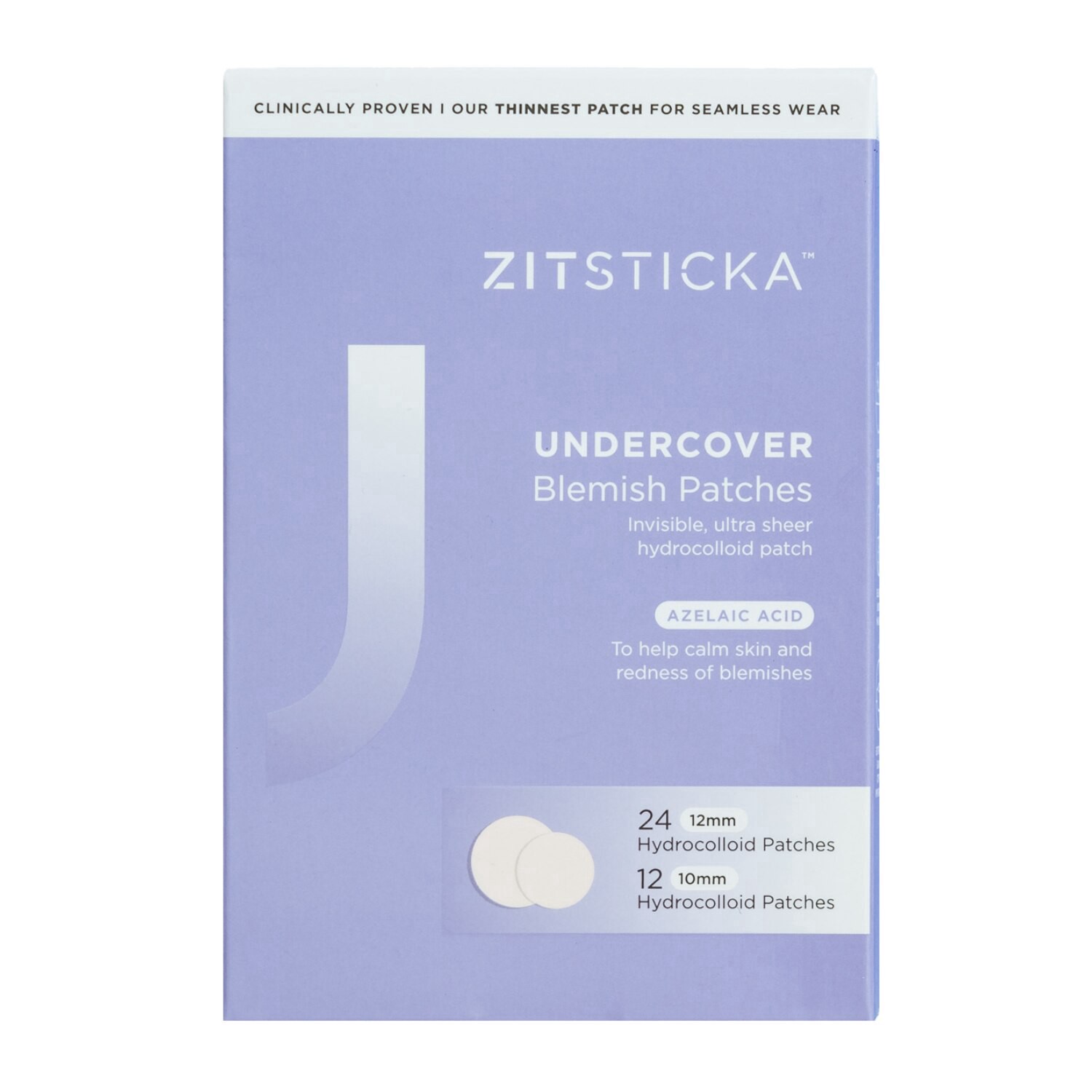 slide 1 of 1, Zitsticka Undercover Ultra Sheer Blemish Patches, 30 Ct, 36 ct