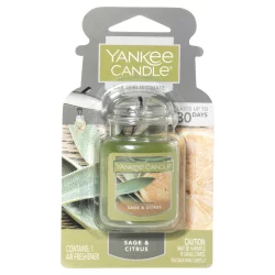 Yankee Candle Car Jar Sage and Citrus