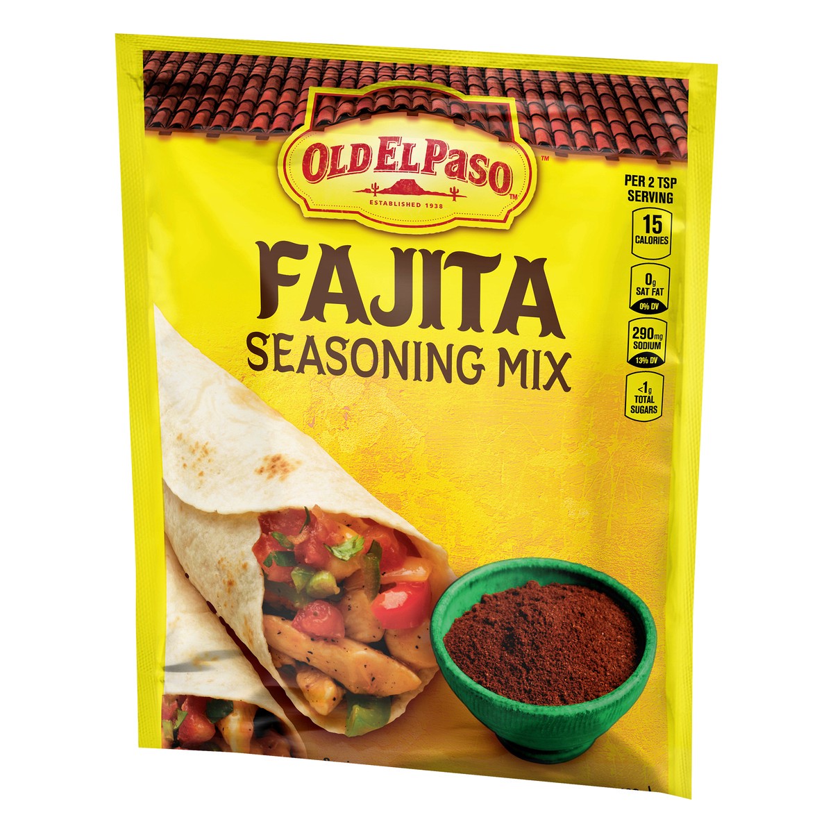 slide 3 of 9, Old El Paso Fajita Taco Seasoning, 1 oz., 1 oz