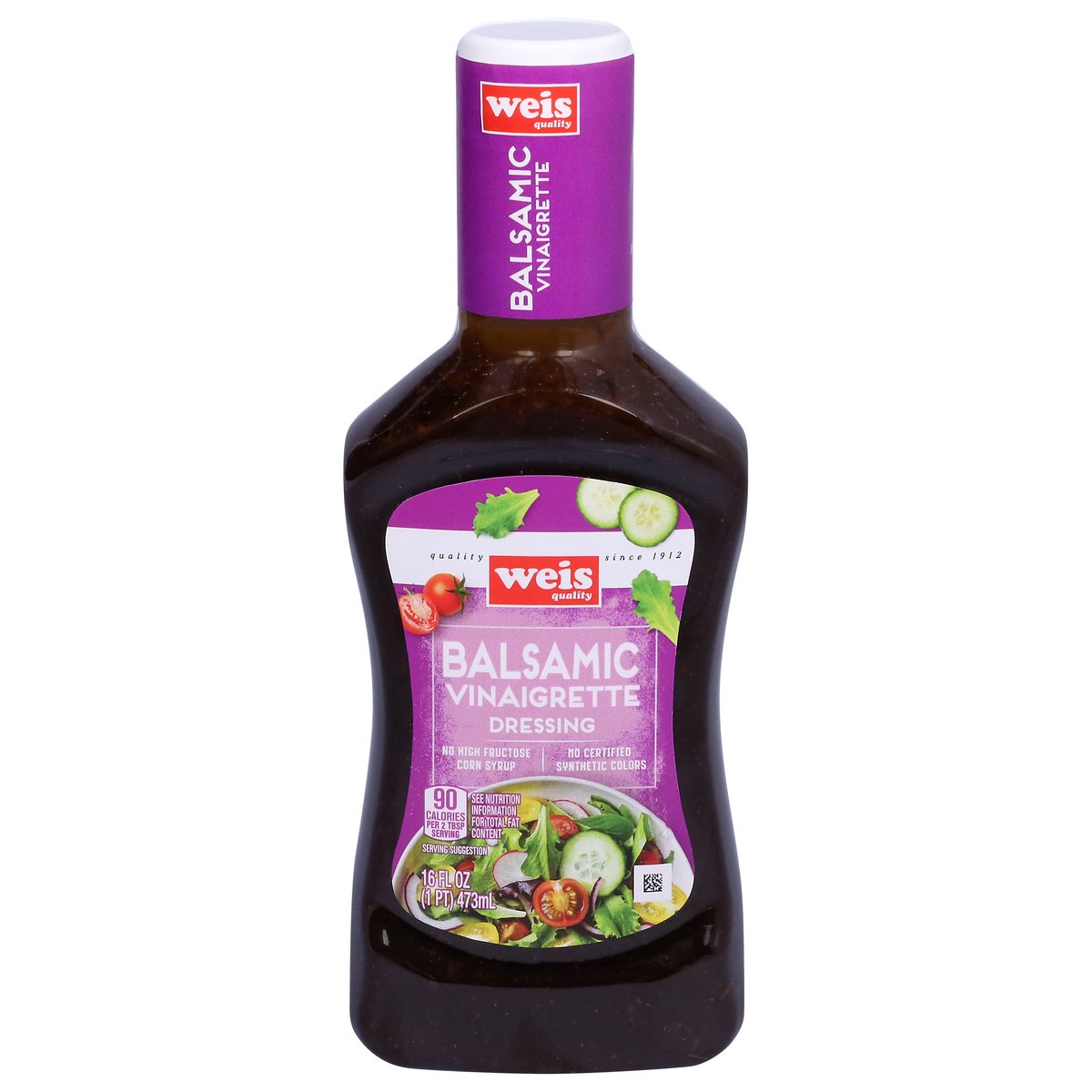 slide 6 of 13, Weis Quality Balsamic Vinaigrette Dressing, 16 fl oz