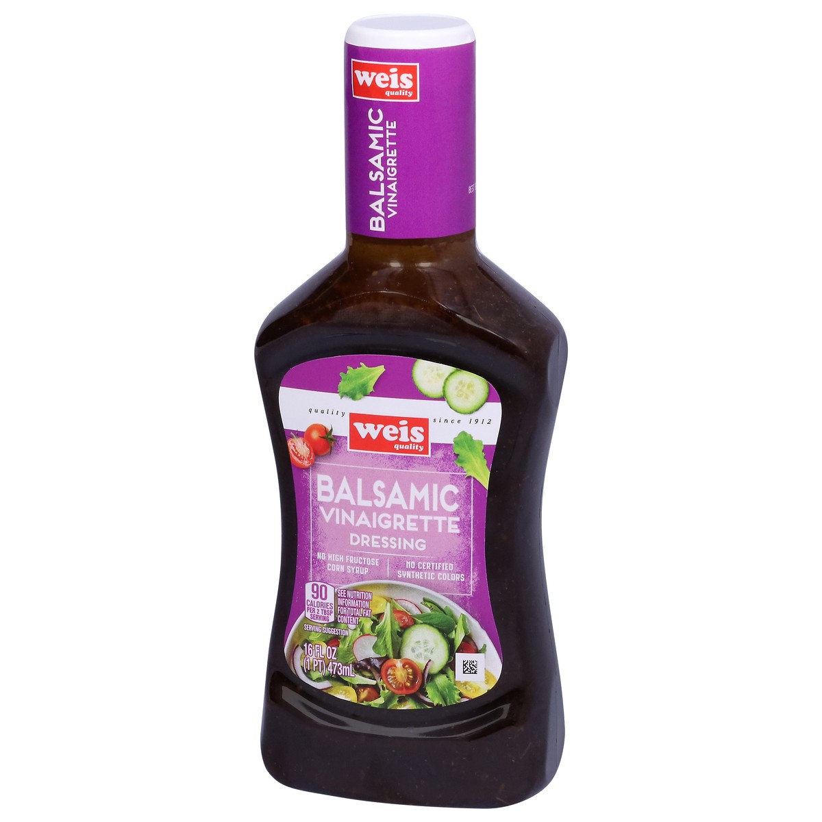 slide 3 of 13, Weis Quality Balsamic Vinaigrette Dressing, 16 fl oz
