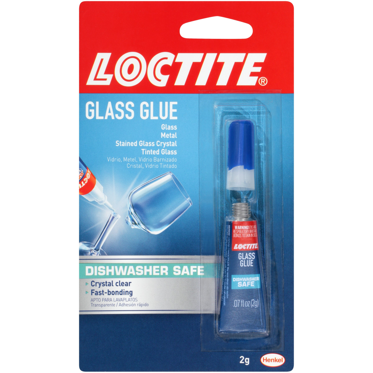 slide 1 of 4, Loctite Glass Glue, Clear, 2-Gram Tube, 0.07 oz