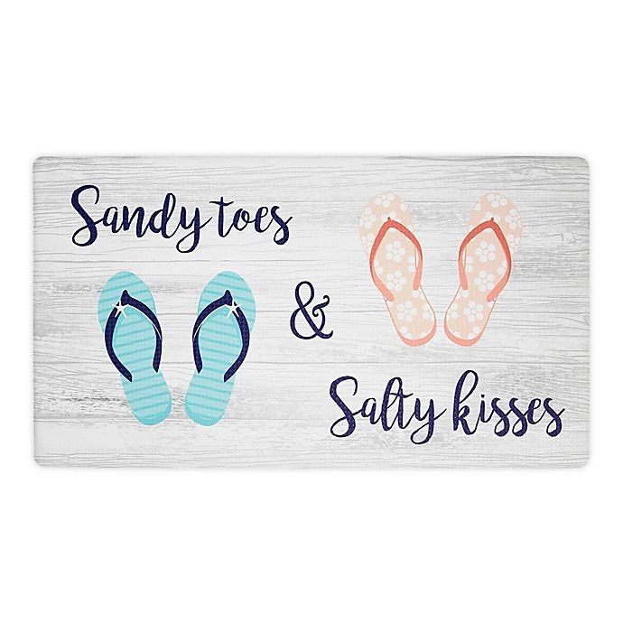 slide 1 of 6, Home Dynamix Sandy Toes 20 x 36'' Comfort Kitchen Mat'', 1 ct