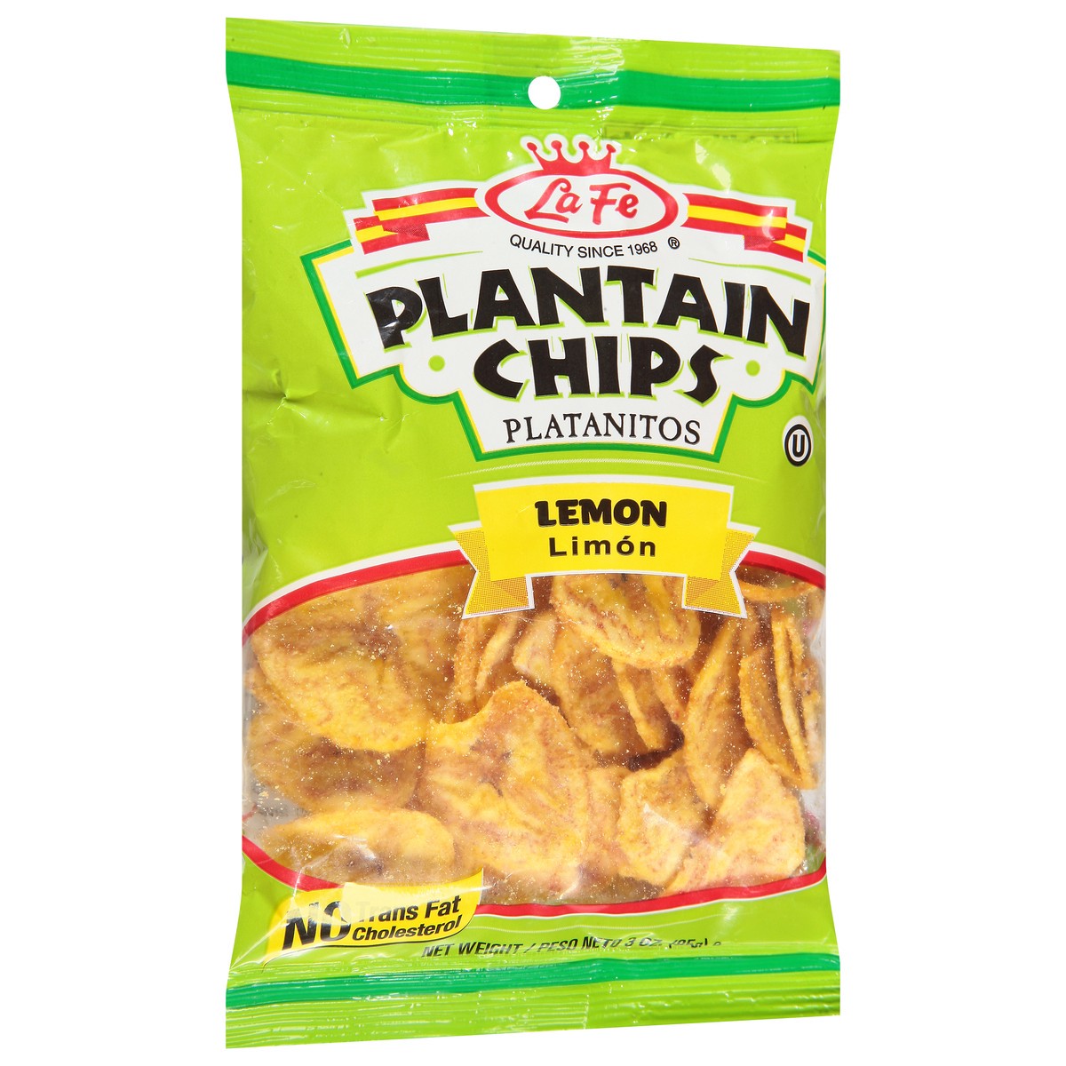slide 9 of 9, La Fe Plantain Chips 3 oz, 3 oz