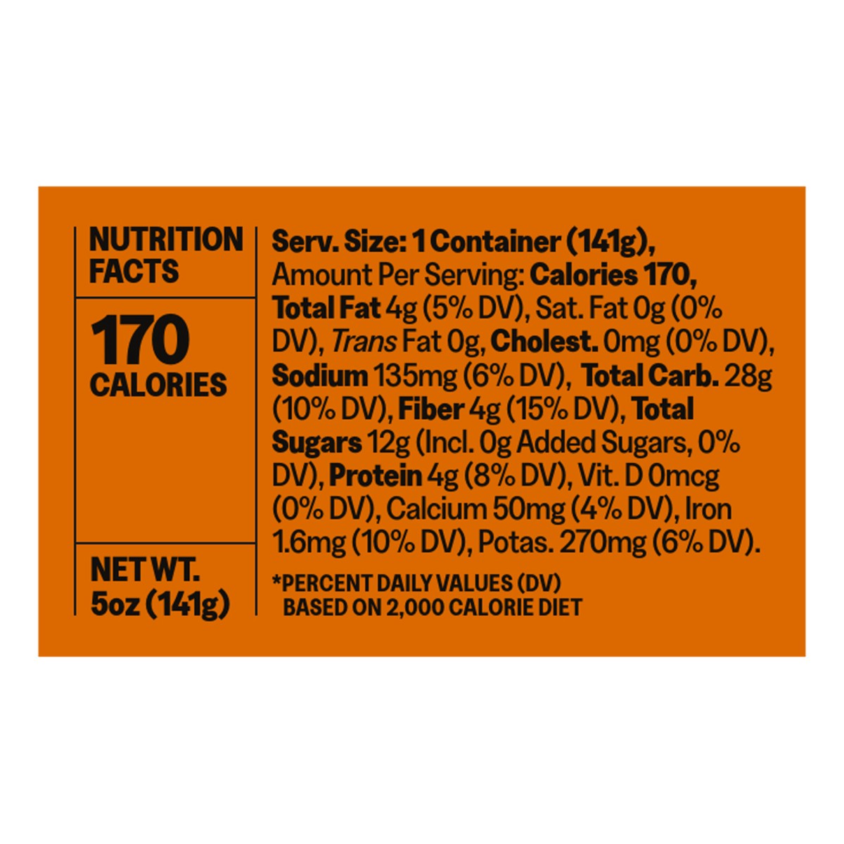 slide 10 of 11, MUSH Pumpkin Pie Overnight Oats - 5 oz, 