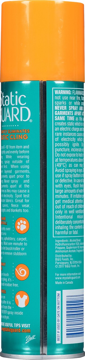 slide 6 of 7, Static Guard Static Cling Spray, 5.5 oz