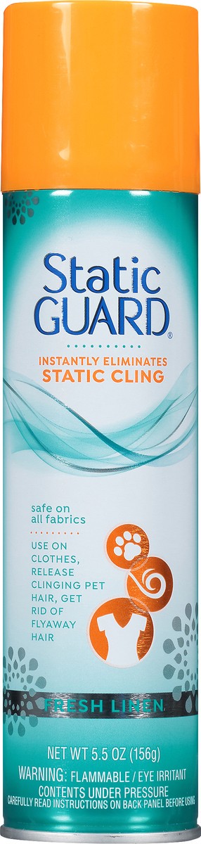 slide 3 of 7, Static Guard Static Cling Spray, 5.5 oz