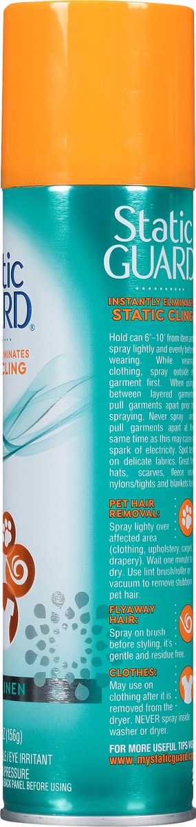 slide 5 of 7, Static Guard Static Cling Spray, 5.5 oz