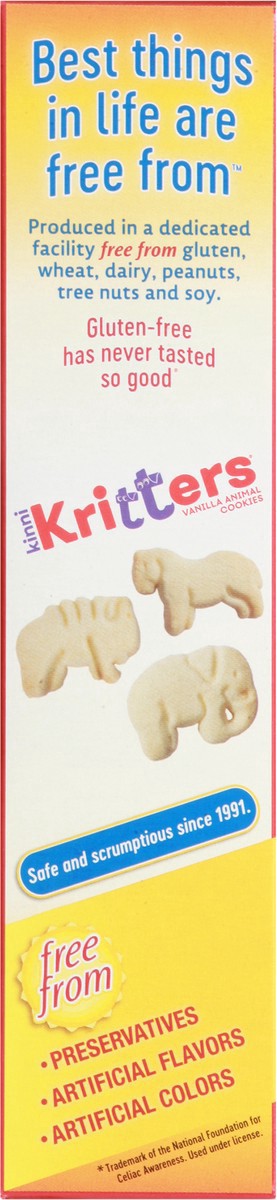 slide 9 of 9, Kinnikinnick Foods Kinni Kritters Vanilla Animal Cookies 8 oz, 8 oz