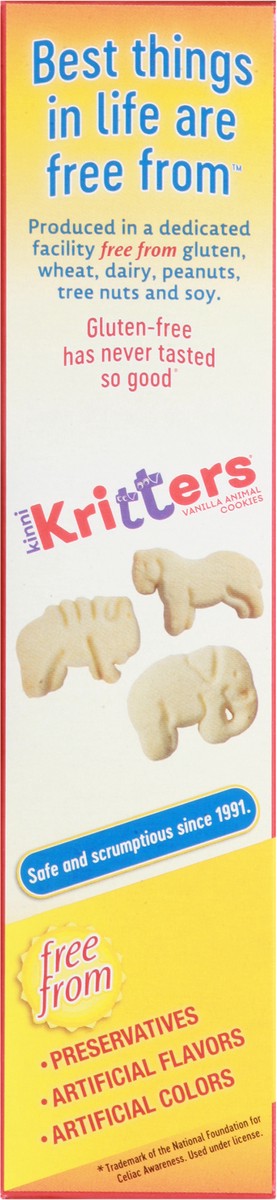 slide 6 of 9, Kinnikinnick Foods Kinni Kritters Vanilla Animal Cookies 8 oz, 8 oz