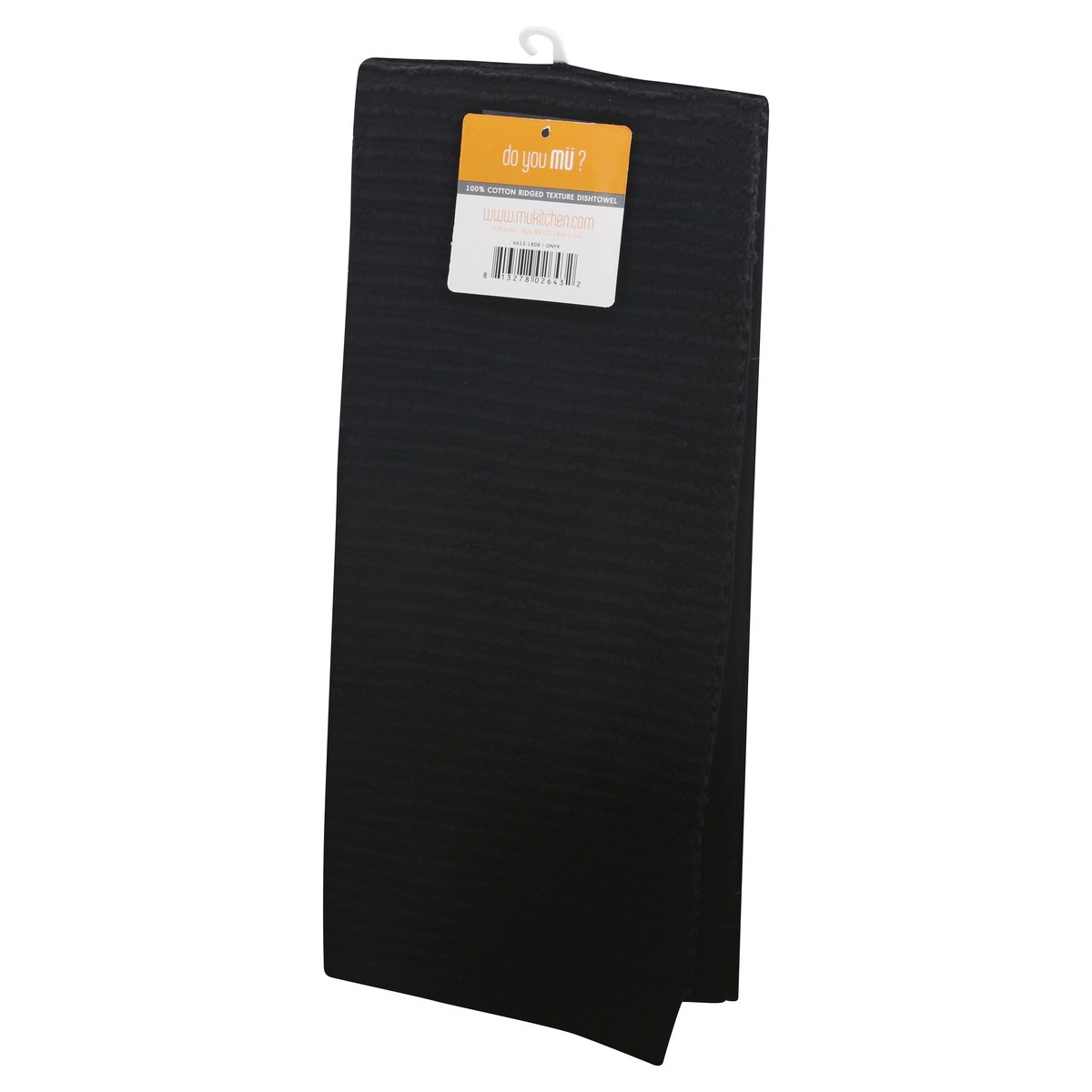 slide 3 of 10, MÜkitchen 100% Cotton Ridged Texture Dishtowel 1 ea, 1 ea