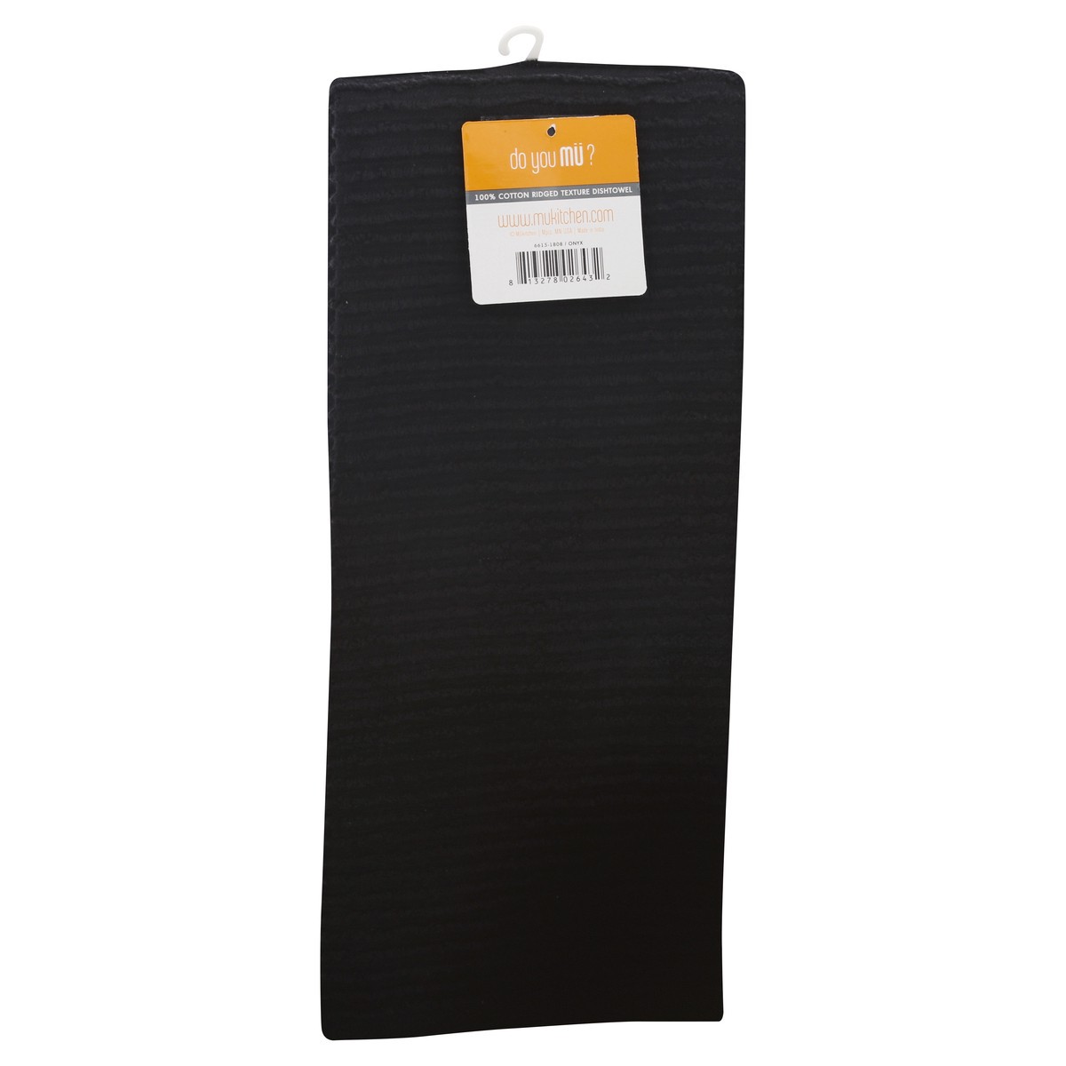 slide 6 of 10, MÜkitchen 100% Cotton Ridged Texture Dishtowel 1 ea, 1 ea