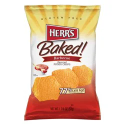 Herr's Baked Barbecue Flavored Potato Chips 1.875 oz