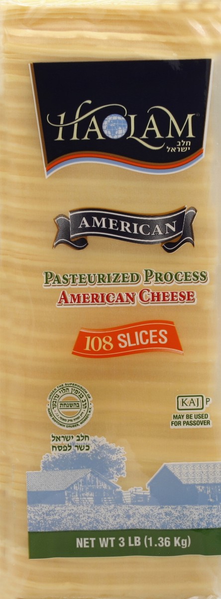 slide 3 of 4, Haolam Sliced Processed Yellow Cheese, 3 lb