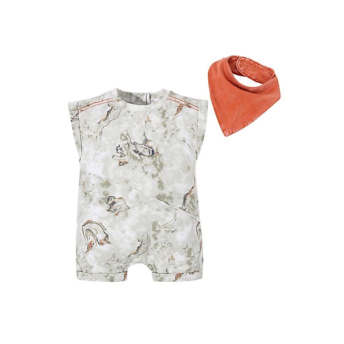 slide 1 of 5, Kidding Around Romper and Bib set, 1 ct