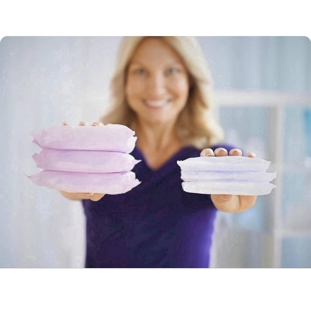 slide 72 of 98, Always Discreet Adult Incontinence Pads for Women, Moderate Absorbency, Regular Length, Postpartum Pads, 66 CT, 66 ct