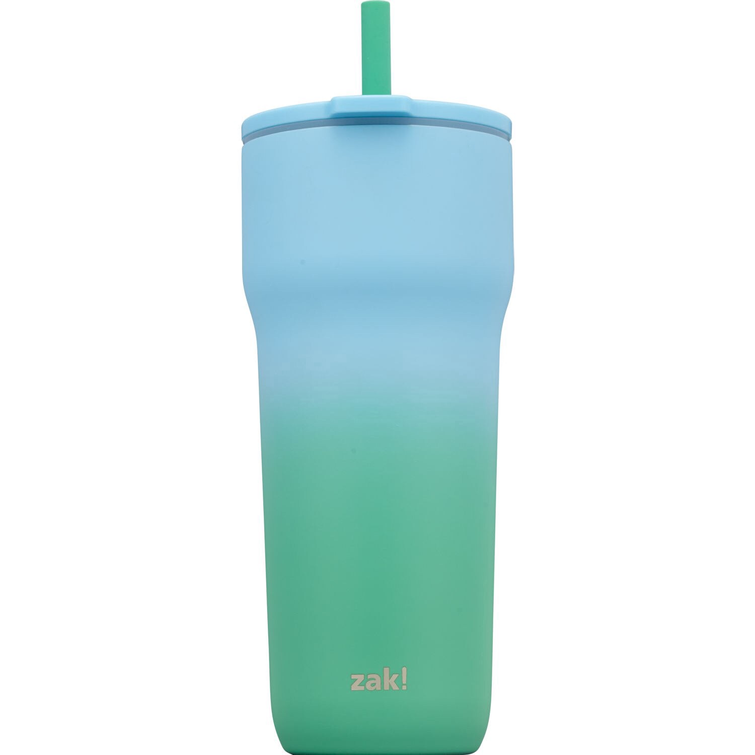 slide 1 of 1, zak! Vacuum Insulated Stainless Steel Sutton Straw Tumbler, 1 ct